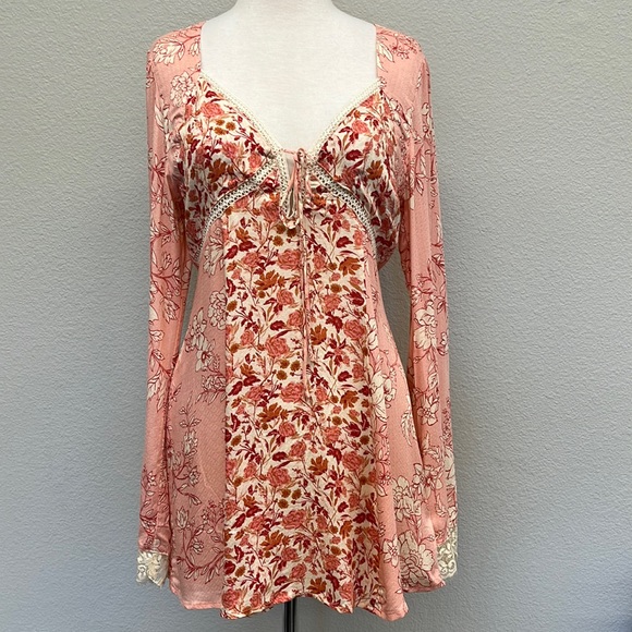 Free People Odette Printed Tunic Top/Dress - Picture 9 of 16
